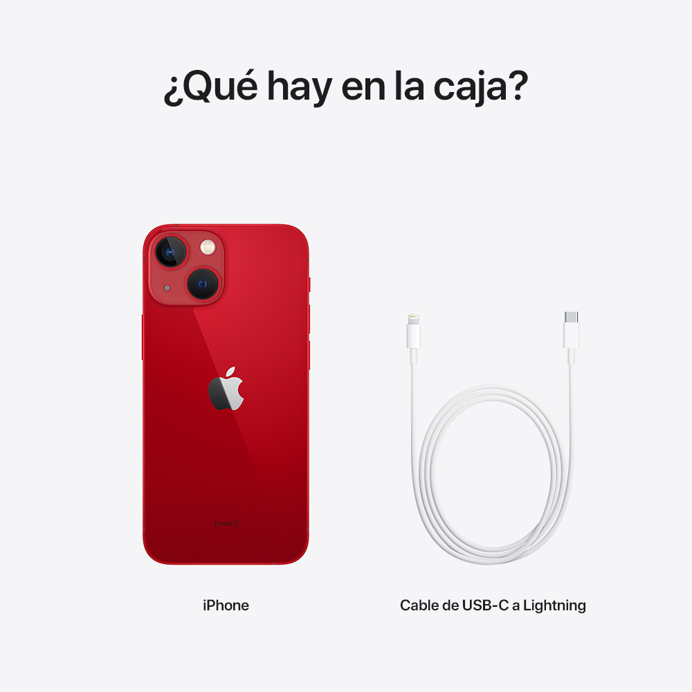 Apple iPhone 13 Mini - Rojo - 128 GB