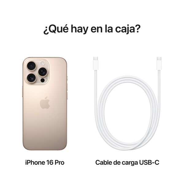 Apple iPhone 16 Pro Desierto - 256GB