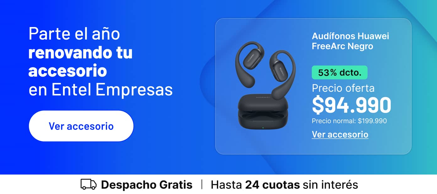 Entel Empresas y renuevate con lo mejor en accesorios