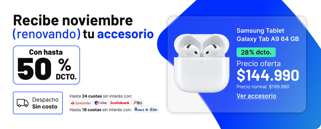 Recibe noviembre renovando tu accesorio